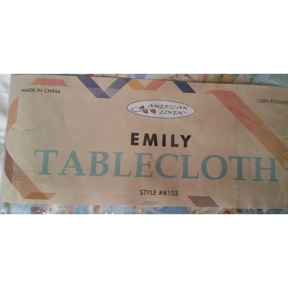 FLANNEL BACK TABLECLOTH 60